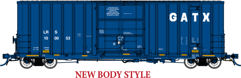 CVR Picture for Trinity 50'HC box GATX #100240