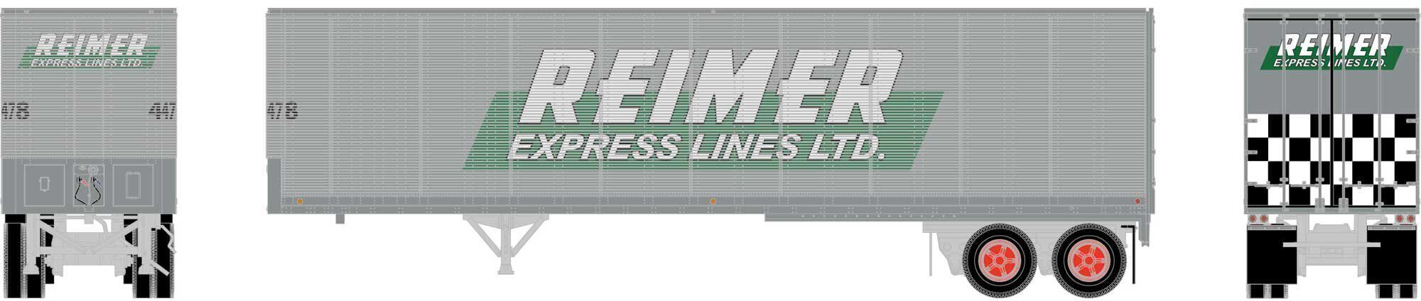 CVR Picture for 40' Fruehauf Trailer Reimer #4478