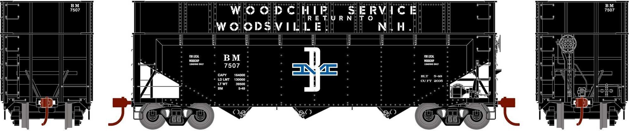 CVR Picture for 40' woodchip hop B&M #7507