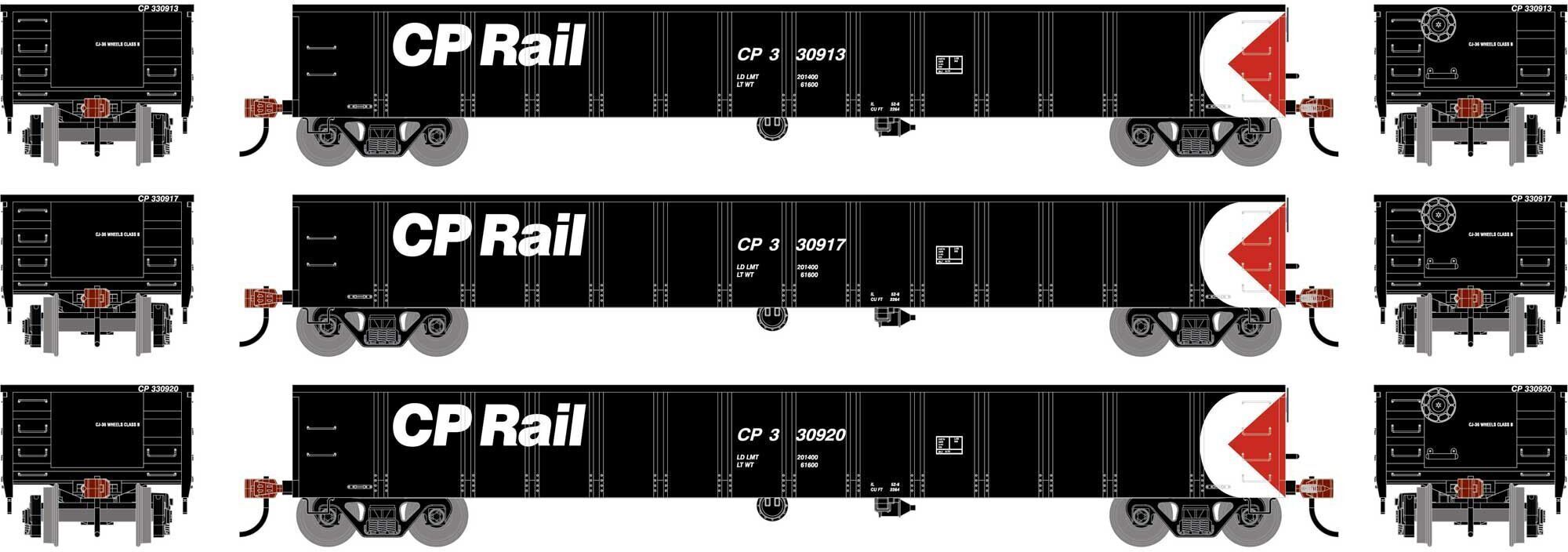 CVR Picture for 52' Mill gondola CP Rail 3pk