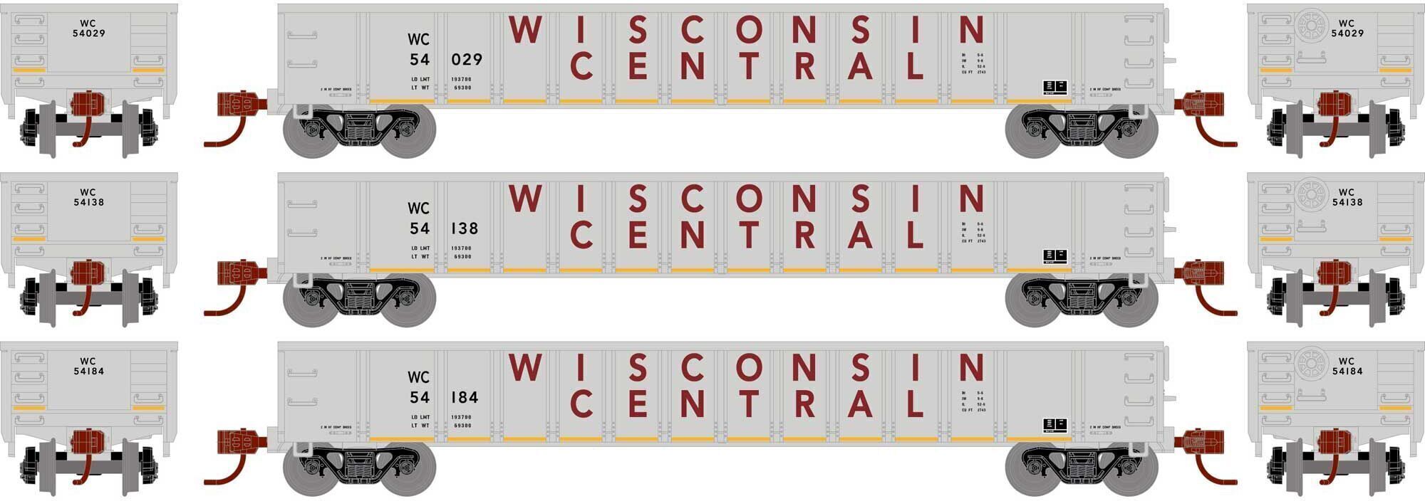 CVR Picture for 52' Mill gondola WC 3pk