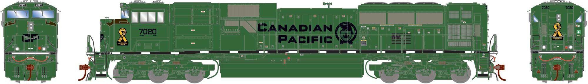 CVR Picture for SD70ACu CP/NATO #7020