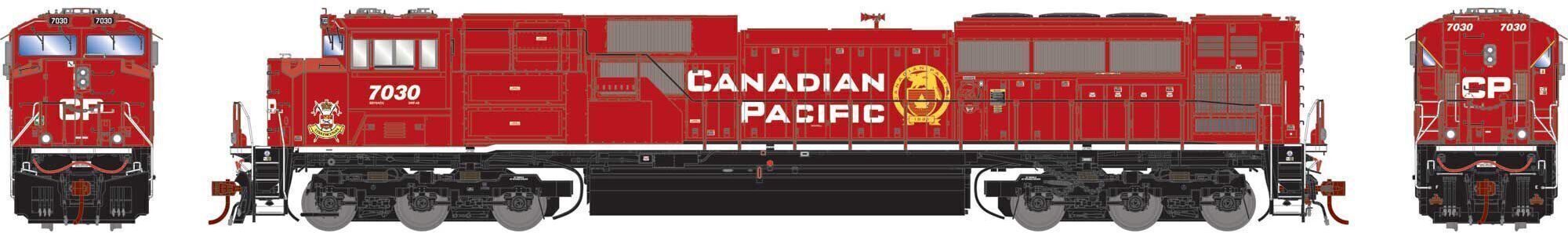 CVR Picture for SD70ACu CP/Horse #7030 w/DS