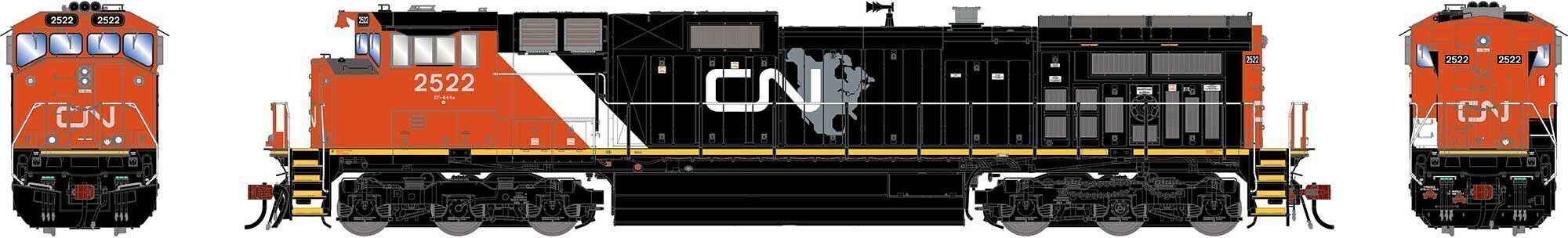 CVR Picture for Dash9-44CW CNR #2522 w/DS
