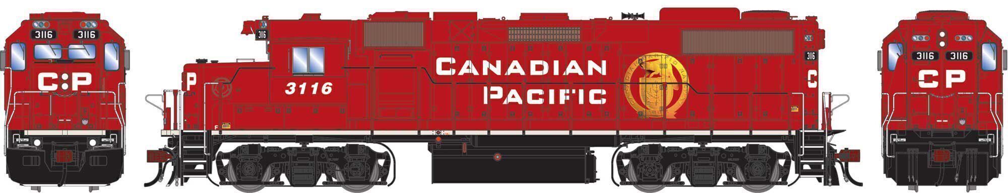 CVR Picture for GP38-2 CP/Beaver #3166 w/DS
