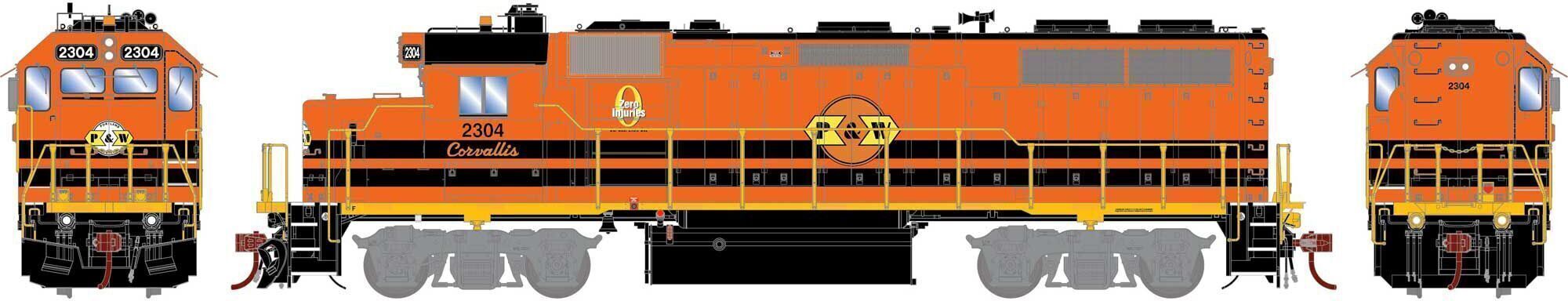 CVR Picture for GP39-2 PNWR #2304 w/DS