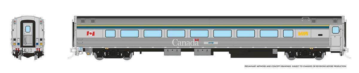 CVR Picture for Budd coach VIA Rail/HEP2+1996 #4115