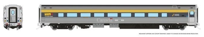 CVR Picture for Budd coach VIA Rail/HEP2 BUS #4007