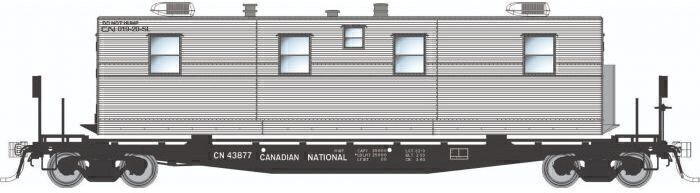 CVR Picture for F30A flat w/Sleeper car van CP