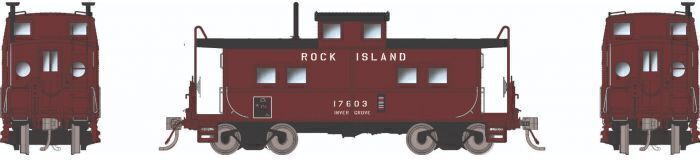 CVR Picture for NE caboose RI/Maroon #17603