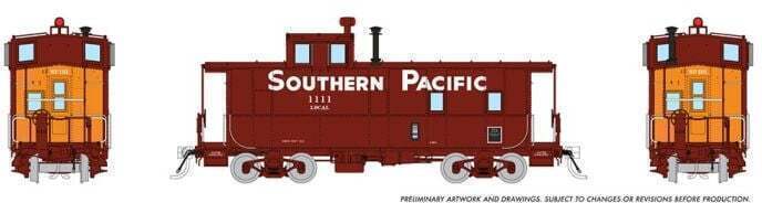 CVR Picture for C-40-3 caboose SP #1208 1970+