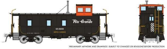 CVR Picture for D&RGW Caboose Switch #01400