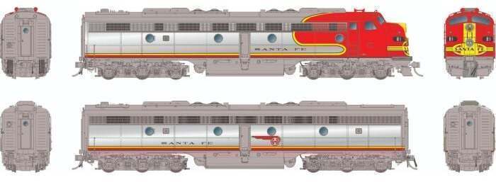 CVR Picture for E8A/E8B ATSF #83L/83A w/DS