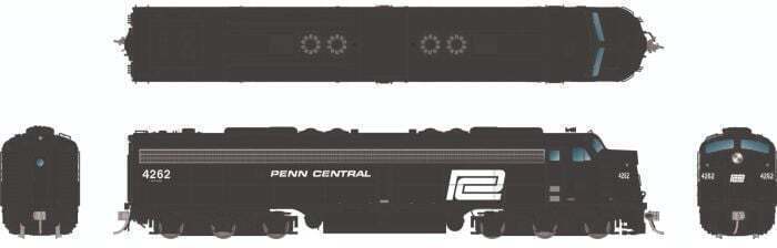 CVR Picture for E8A Penn Central: #4266 w/DS
