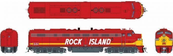 CVR Picture for E8A/HEP Rock Island #663 w/DS
