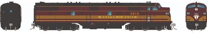CVR Picture for EMD E7A B&M Red #3817