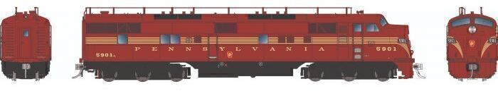 CVR Picture for EMD E7A PRR 5Str #5901