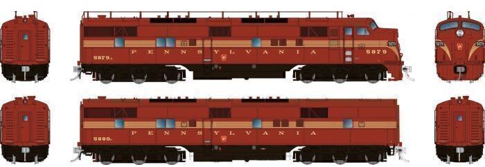 CVR Picture for EMD E7A/B PRR #5879+#5840B