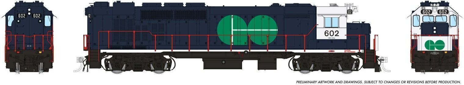 CVR Picture for GP40TC GO Transit/Blue #602 w/DS