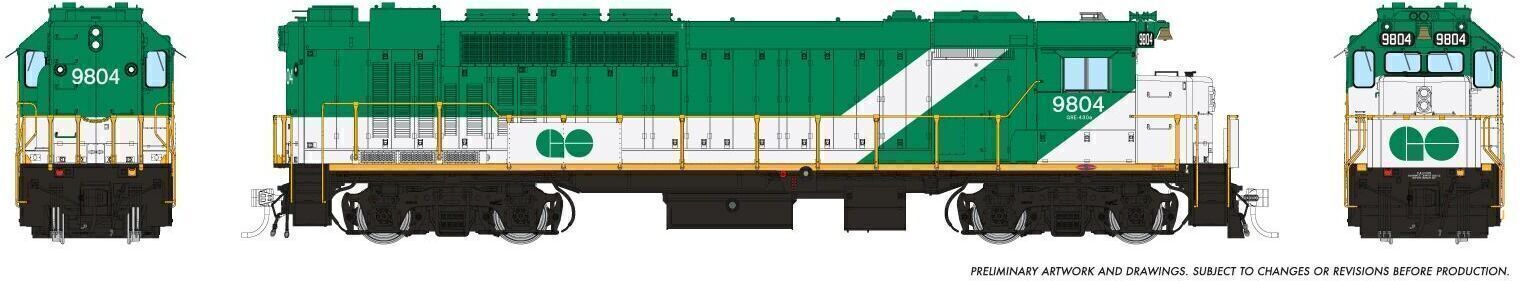CVR Picture for GP40TC GO Transit #9804 w/DS
