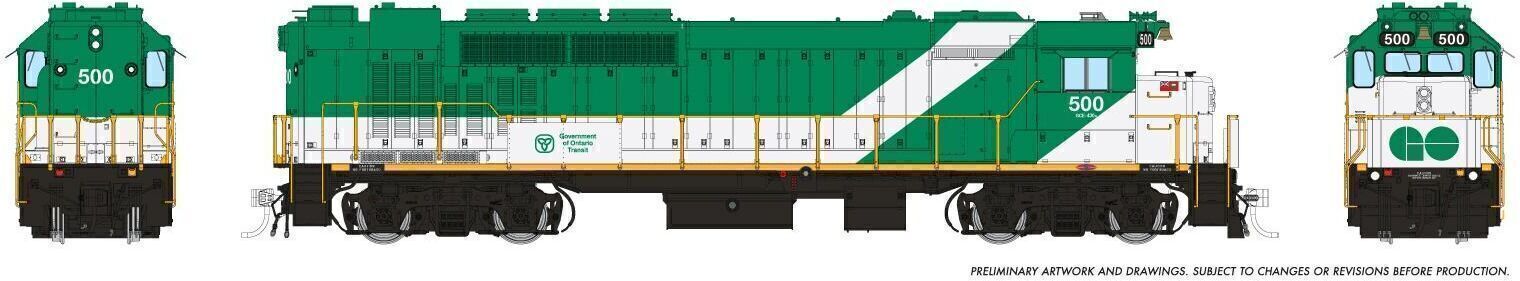 CVR Picture for GP40TC GO Transit/Late #500 w/DS