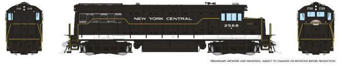 CVR Picture for U25B NYC #2568 w/DS +1964