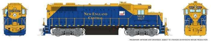 CVR Picture for GP38 NEC Blue/Gold #9539