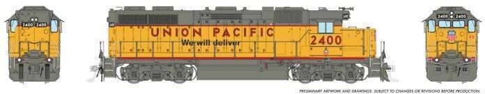 CVR Picture for GP38 UP Dash-3 Rebuild #2412