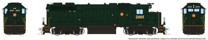 CVR Picture for GP38 PRSL DGLE #2007 w/DS