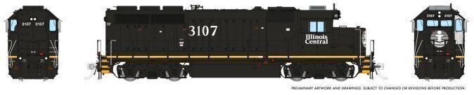 CVR Picture for GP40 IC #3107 w/DS