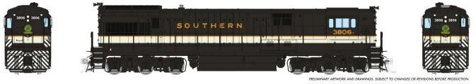 CVR Picture for U33C Southern #3807 w/DS