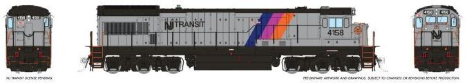 CVR Picture for U34CH NJTransit/Disco #4164 w/DSe