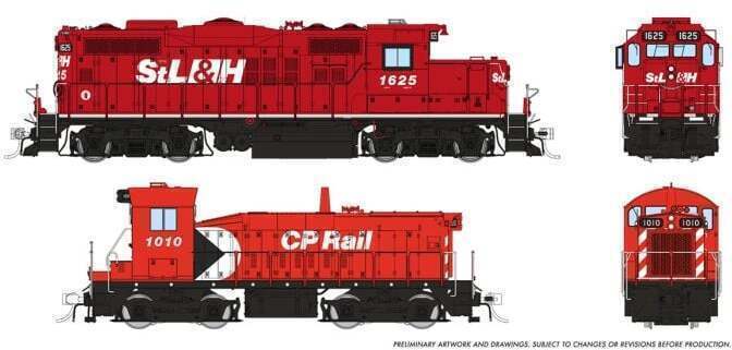 CVR Picture for GP9u/Slug StL&H #1625/1010