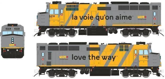 CVR Picture for F40PH-2D VIA/LoveTheWay #6436 w/DS