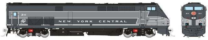 CVR Picture for P32AC-DM MN New York Central #211
