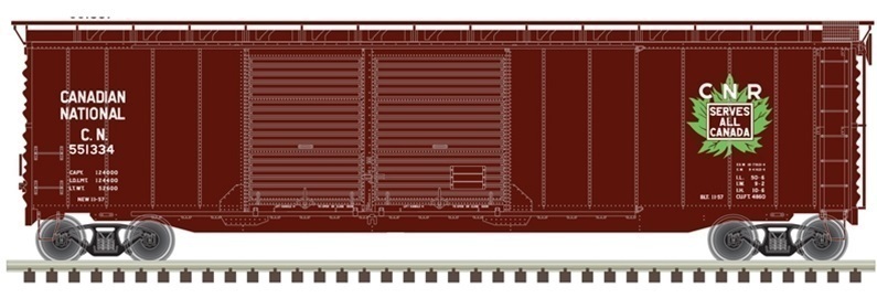 CVR Picture for 50' postwar ddr box CN #551321