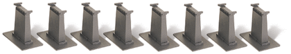 CVR Picture for EZ Track 8pc Tall pier set