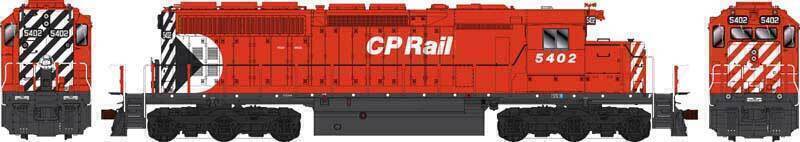 CVR Picture for SD40 CPRail #5402 8in SmMulti w/DS