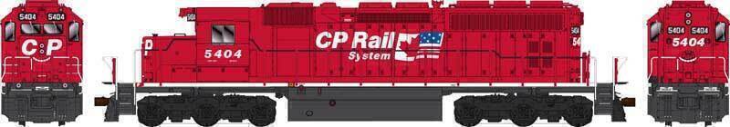 CVR Picture for SD40 CPRail exQNSL #5404 2Flag