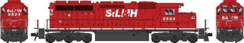 CVR Picture for SD40 StL&H #5542
