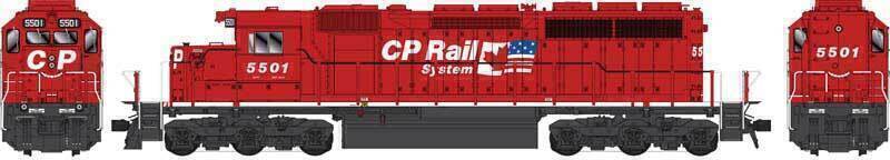CVR Picture for SD40 CPRail #5508 2Flag