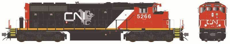CVR Picture for SD40-2W CN/Map #5266 2010s