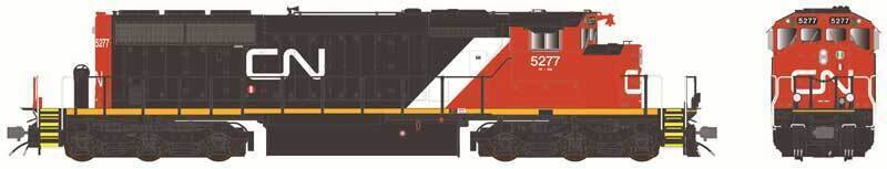 CVR Picture for SD40-2W CN/Noodle #5277 2000s