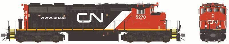 CVR Picture for SD40-2W CN/Web #5270 w/Beacons w/DS