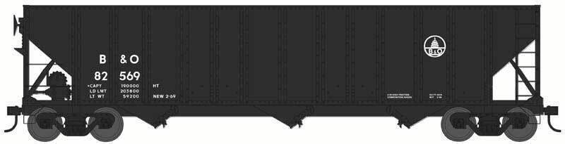 CVR Picture for 100ton hopper B&O #82569