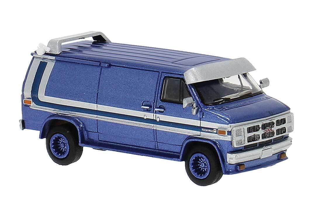 CVR Picture for 1970's GMC Verdura van Blue/White