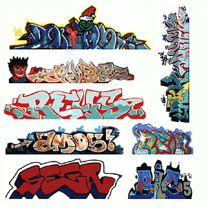 CVR Picture for Graffiti Decals Mega Pk #3 /8