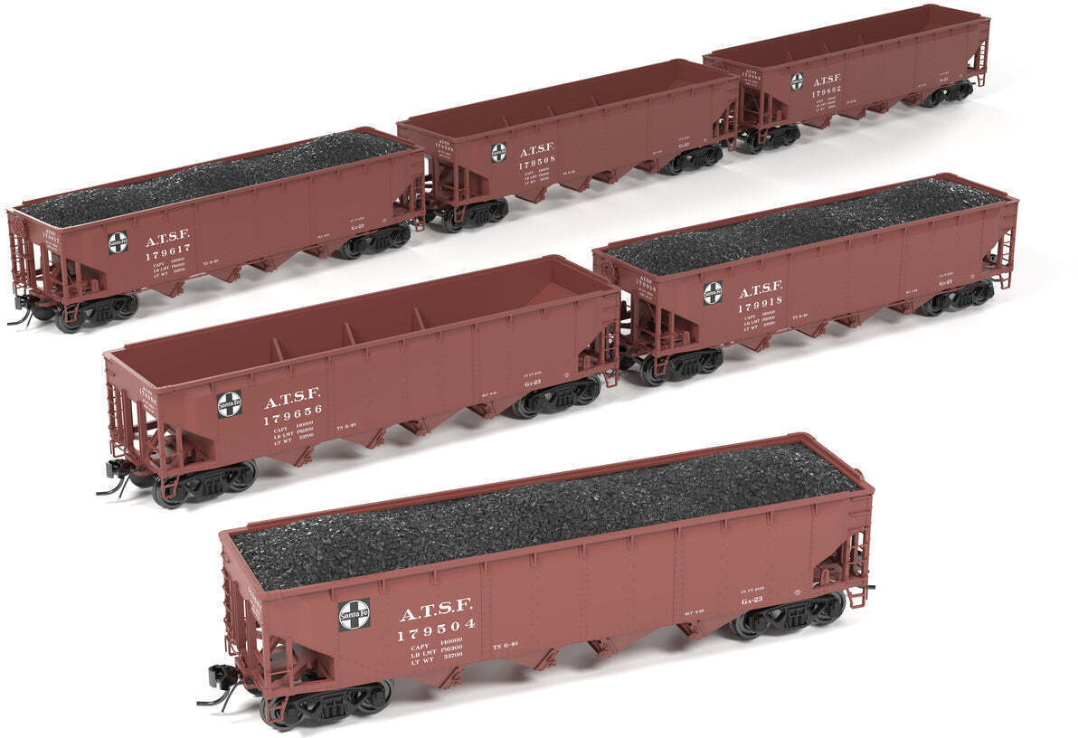 CVR Picture for 70ton 4bay hopper ATSF 6pkB