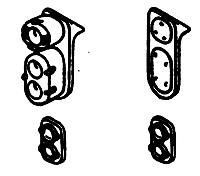 CVR Picture for Headlight Set - SP Pyle single end