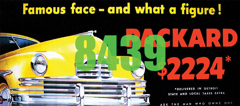 CVR Picture for Billboard - Packard Automobile